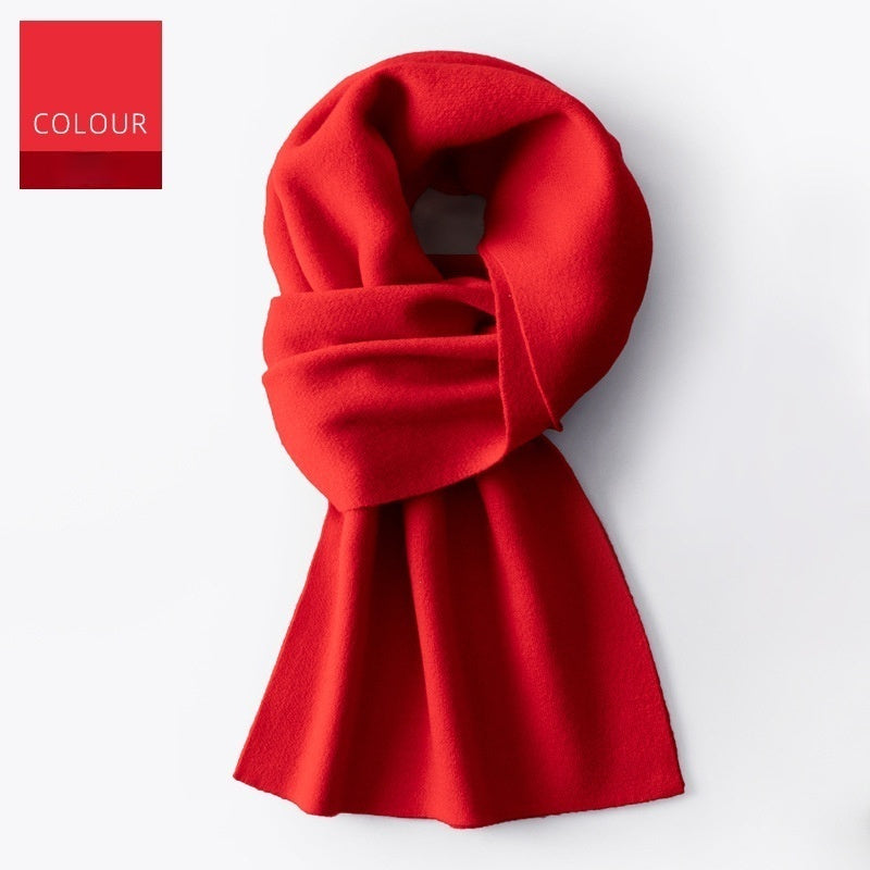 Wool Scarf Men&