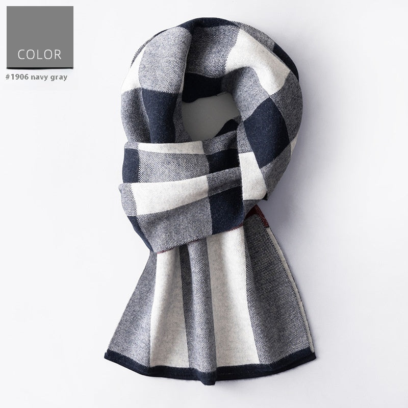 Wool Scarf Men&