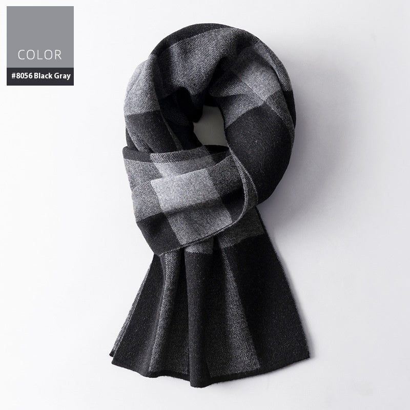 Wool Scarf Men&