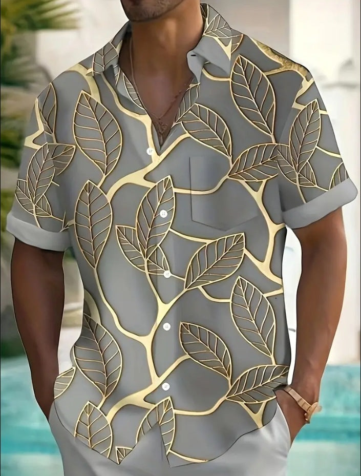 Fashion Printed Shirt Men&
