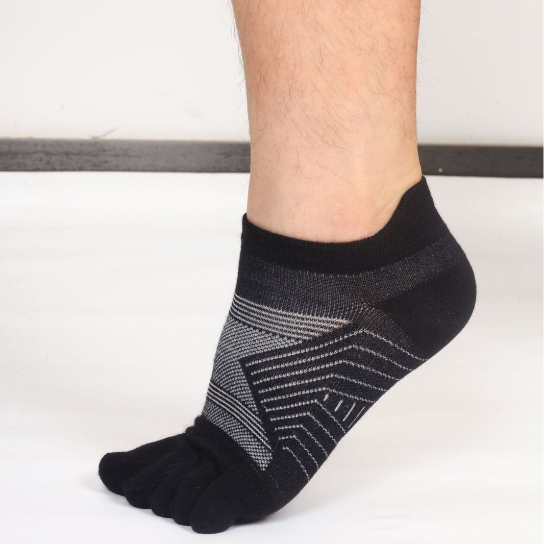 Wool Plush Toe Socks Men&