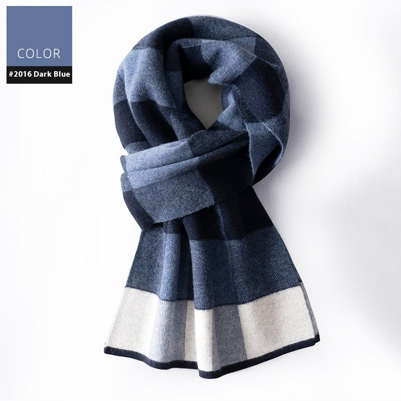 Wool Scarf Men&
