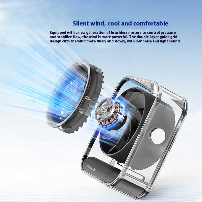 Household Long Endurance Portable Refrigeration Desktop Fan