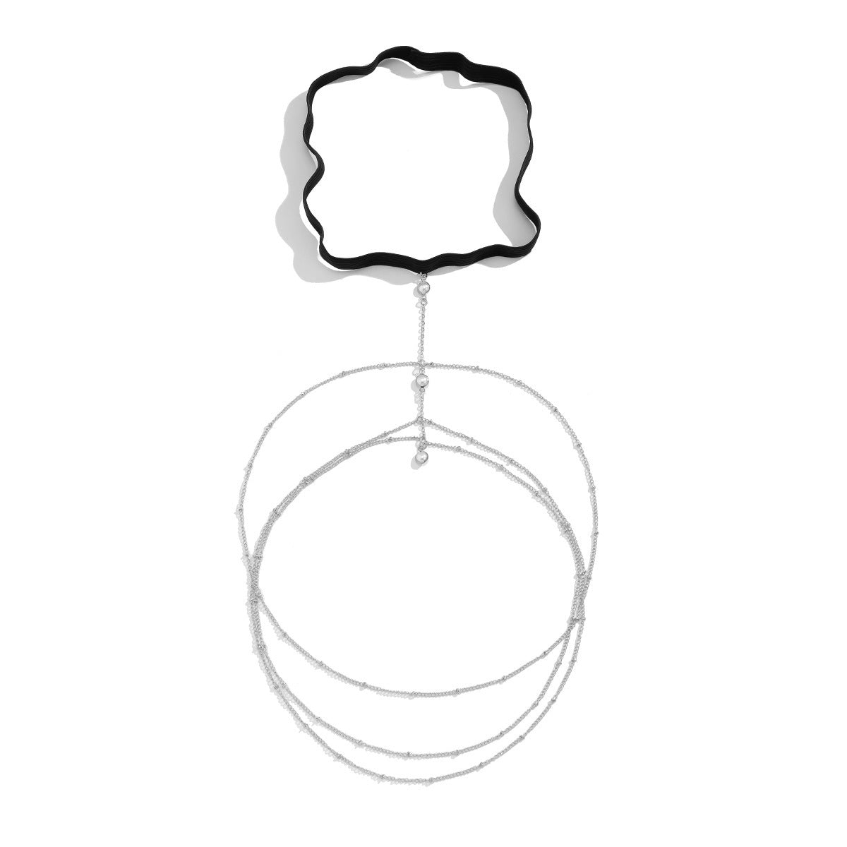 Leisure Beach Pearl Leg Ring Body Chain