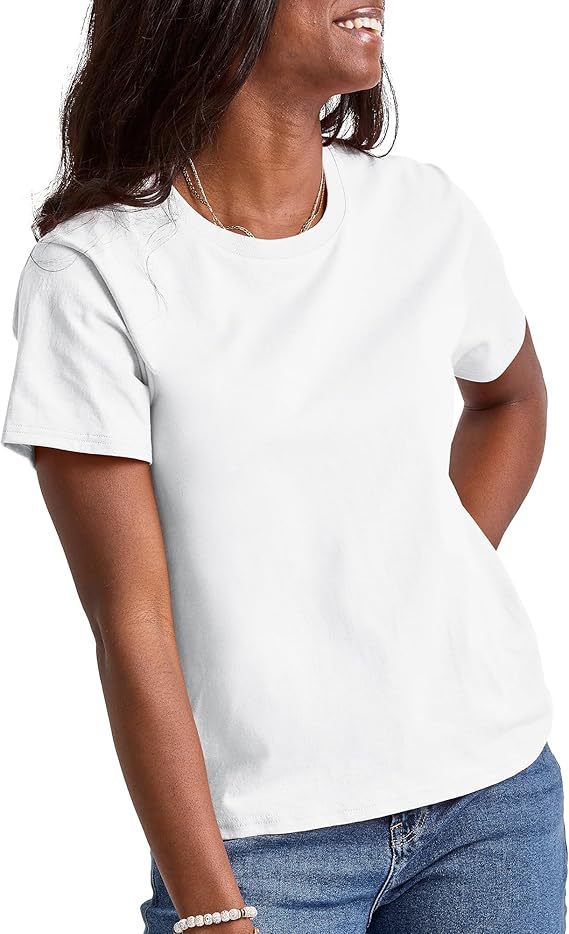 Loose Solid Color Short Sleeve Women&