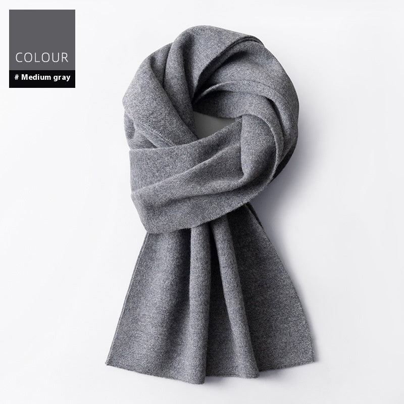 Wool Scarf Men&
