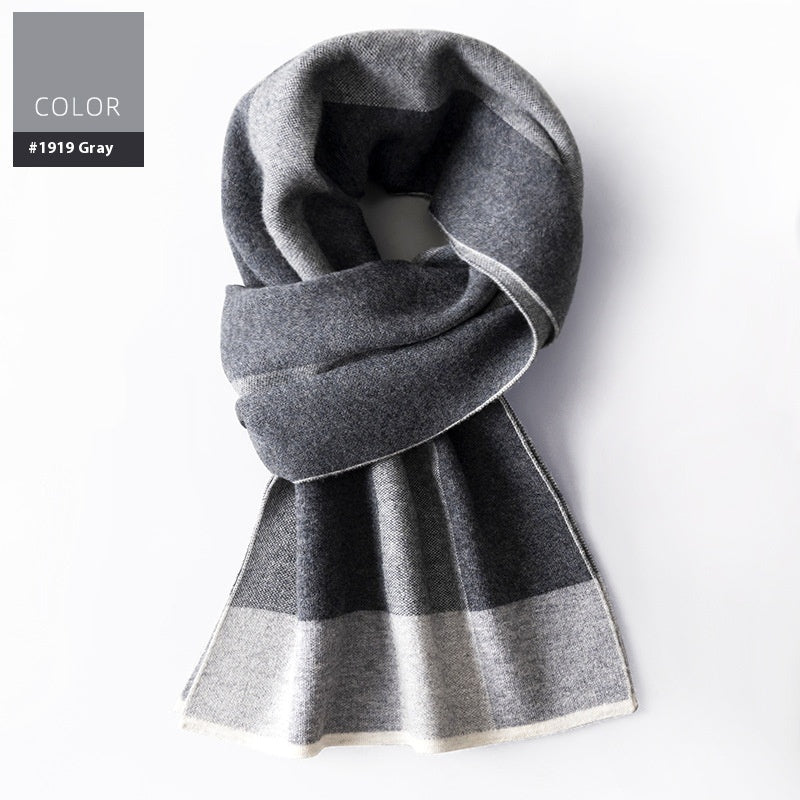 Wool Scarf Men&