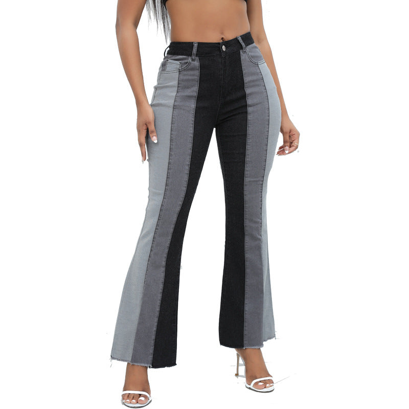 Bell-bottoms Wide-leg Stretch Women&