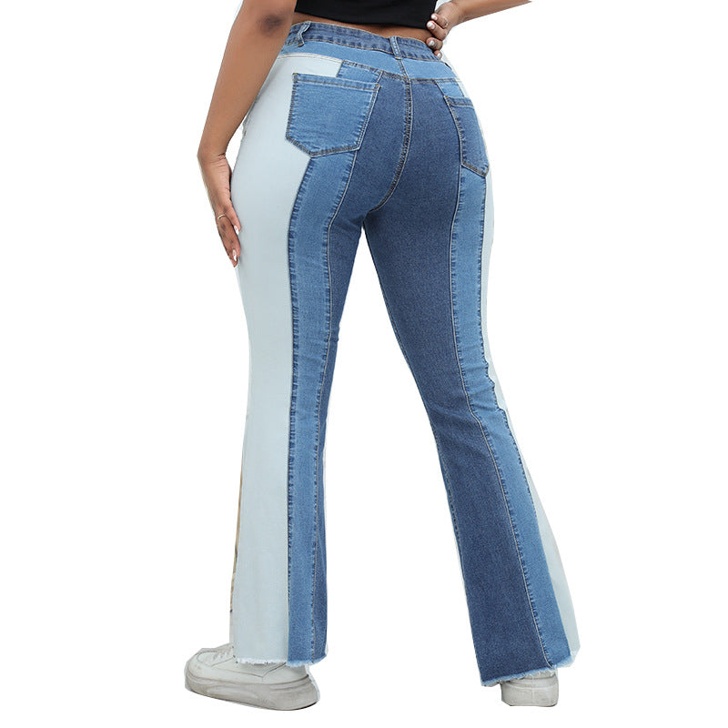 Bell-bottoms Wide-leg Stretch Women&
