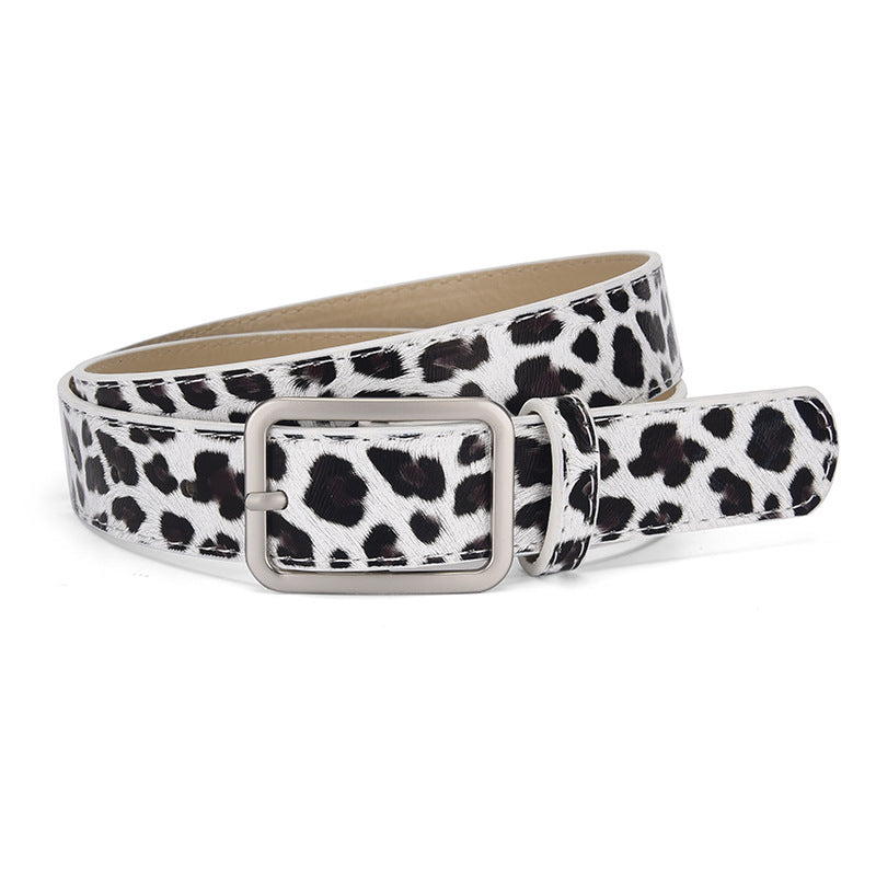 Simple All-match Square Buckle Popular Belt