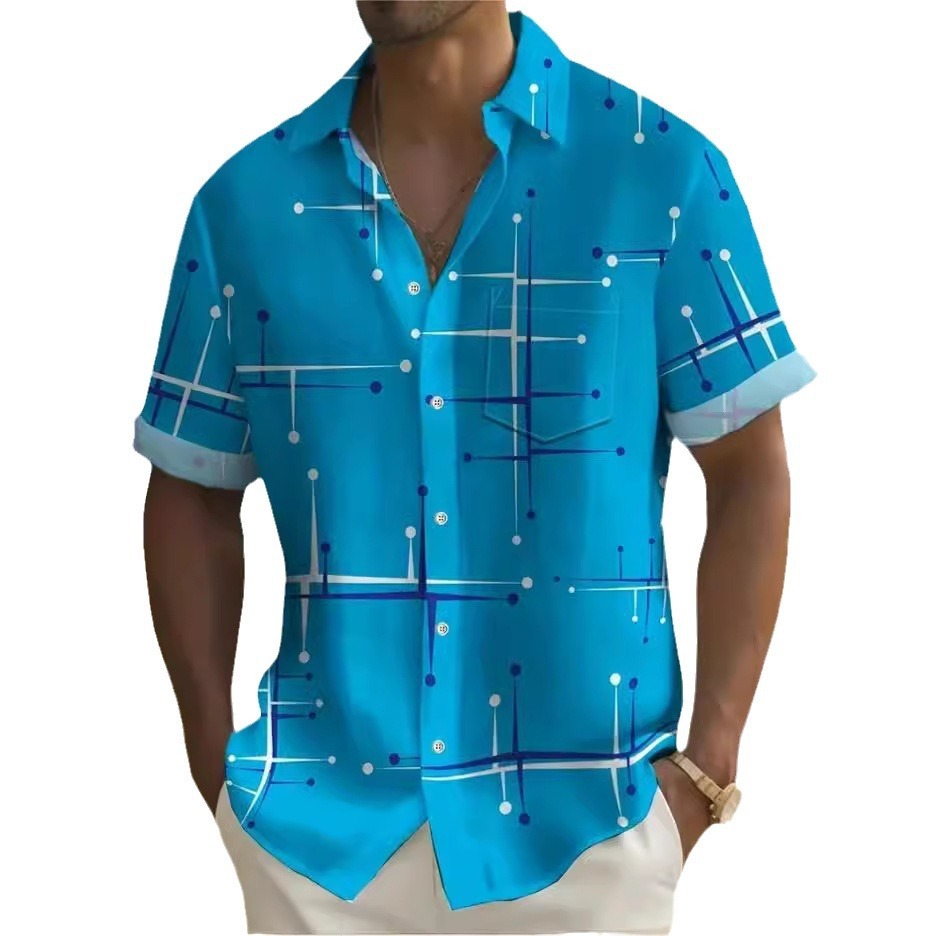 Fashion Printed Shirt Men&