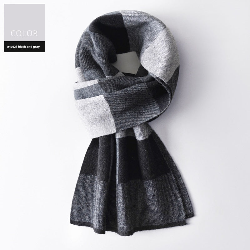 Wool Scarf Men&