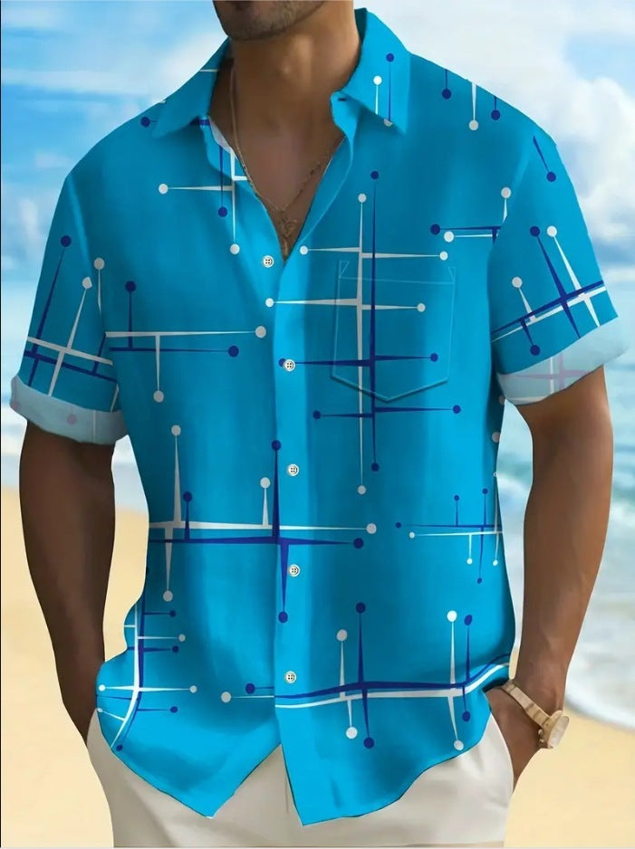 Fashion Printed Shirt Men&