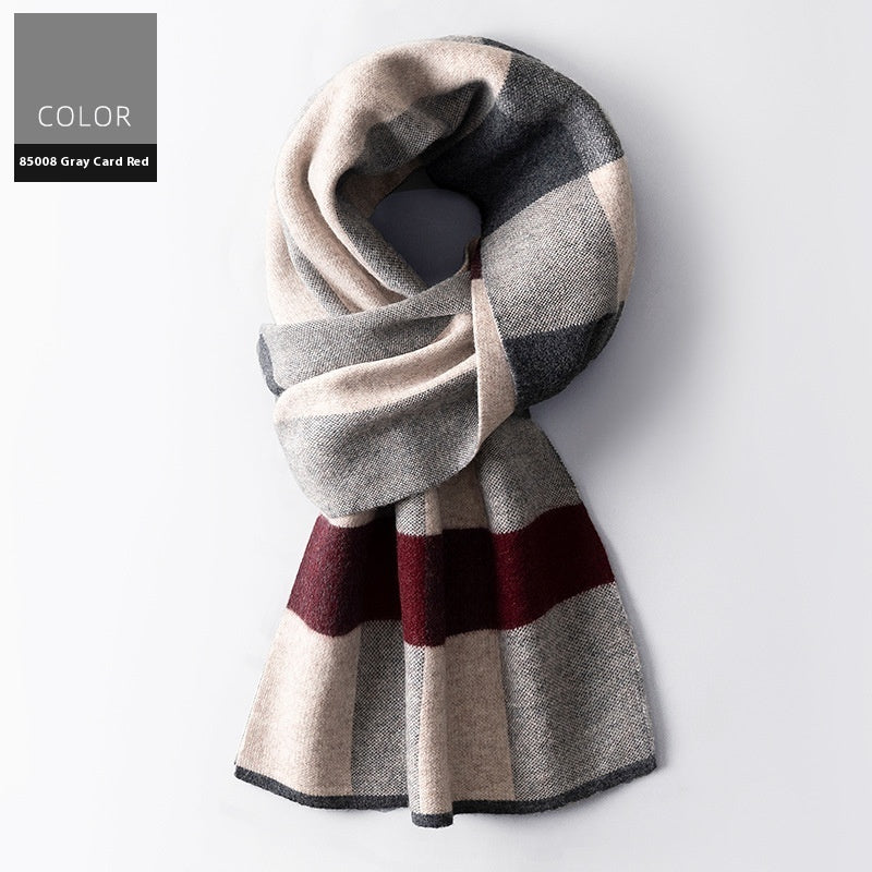 Wool Scarf Men&