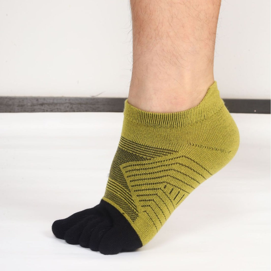 Wool Plush Toe Socks Men&