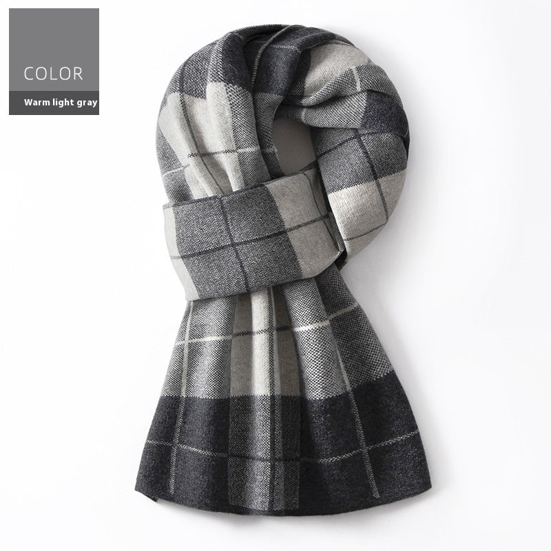 Wool Scarf Men&