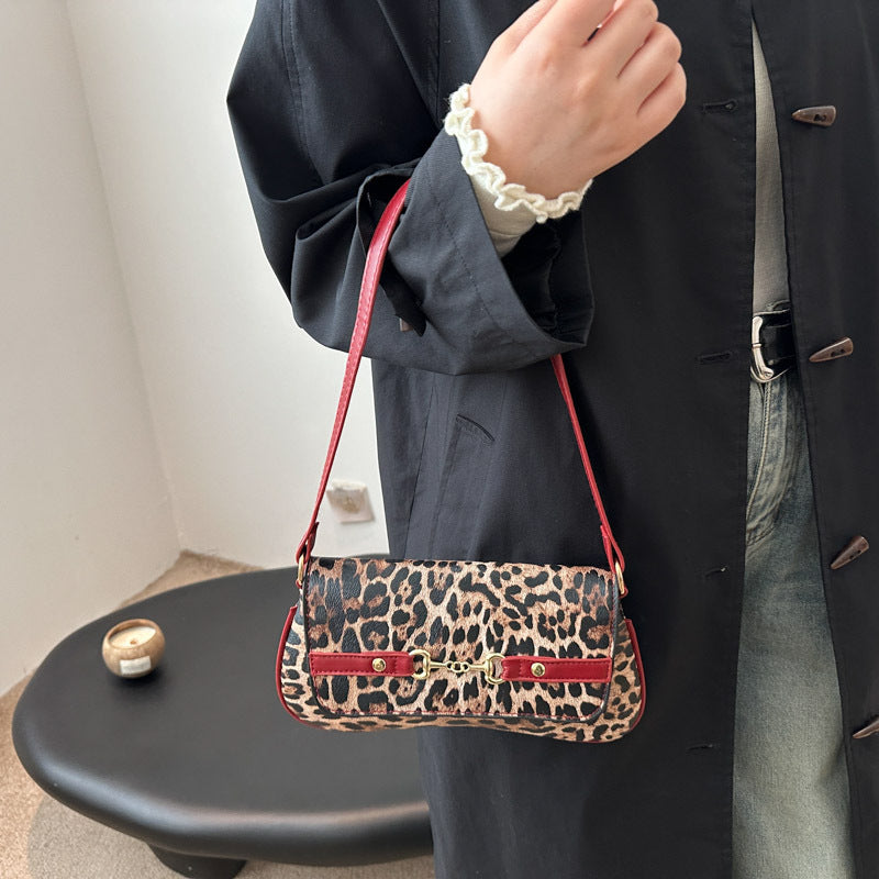 Fashion Leopard Print Handbag Women&