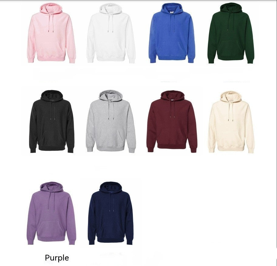 Colorful Embroidered Hoodies For Couples And Families
