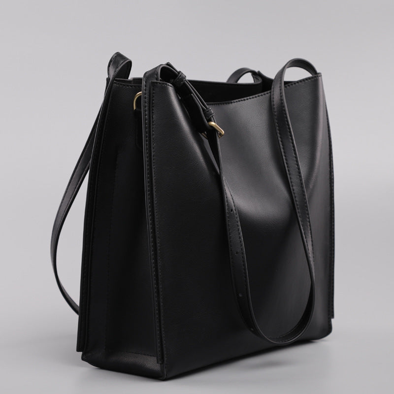 New Genuine Leather Commuter Large Capacity Women&