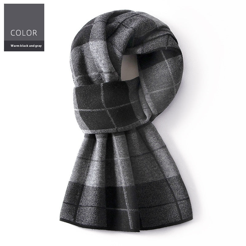 Wool Scarf Men&