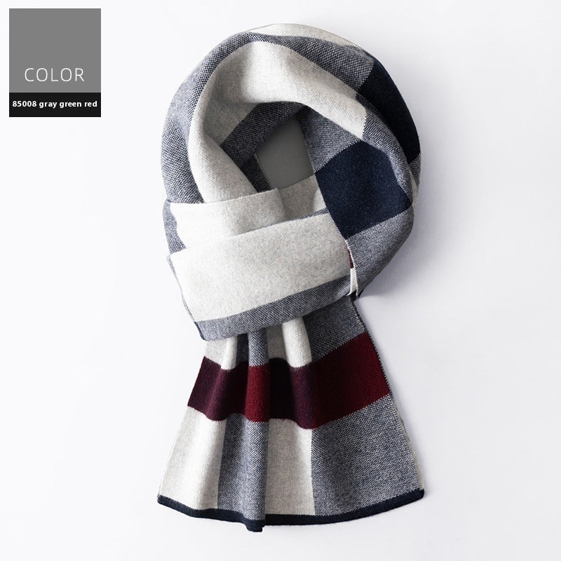 Wool Scarf Men&