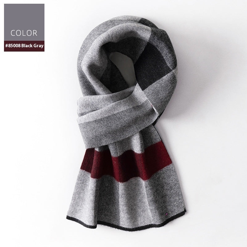 Wool Scarf Men&