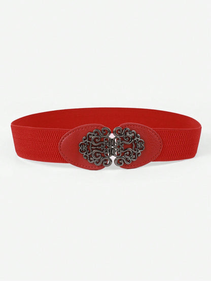 Elastic Wide Waist Seal Accessories Thin Belt