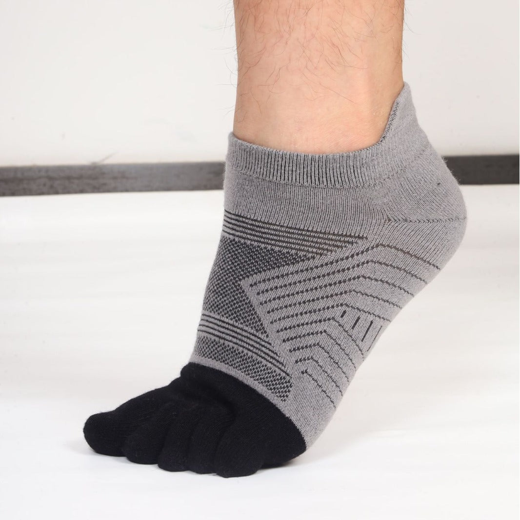 Wool Plush Toe Socks Men&