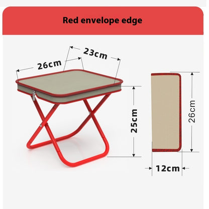 Camping Portable Pencil Bag Folding Stool
