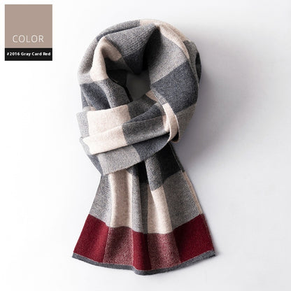 Wool Scarf Men&