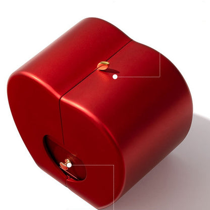 Fashion Jewelry Box Red Apple Christmas Gift Necklace Eternal Rose For Girl Mother&
