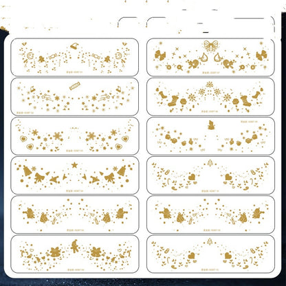 Gilding Freckle Tattoo Sticker European And American Gilding Glitter Stickers Waterproof
