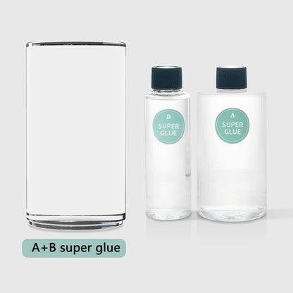 No Accessories 2 In 1 DIY Audio Crystal Light And Bluetooth-compatible Speaker Gift Touch Resin Night Light