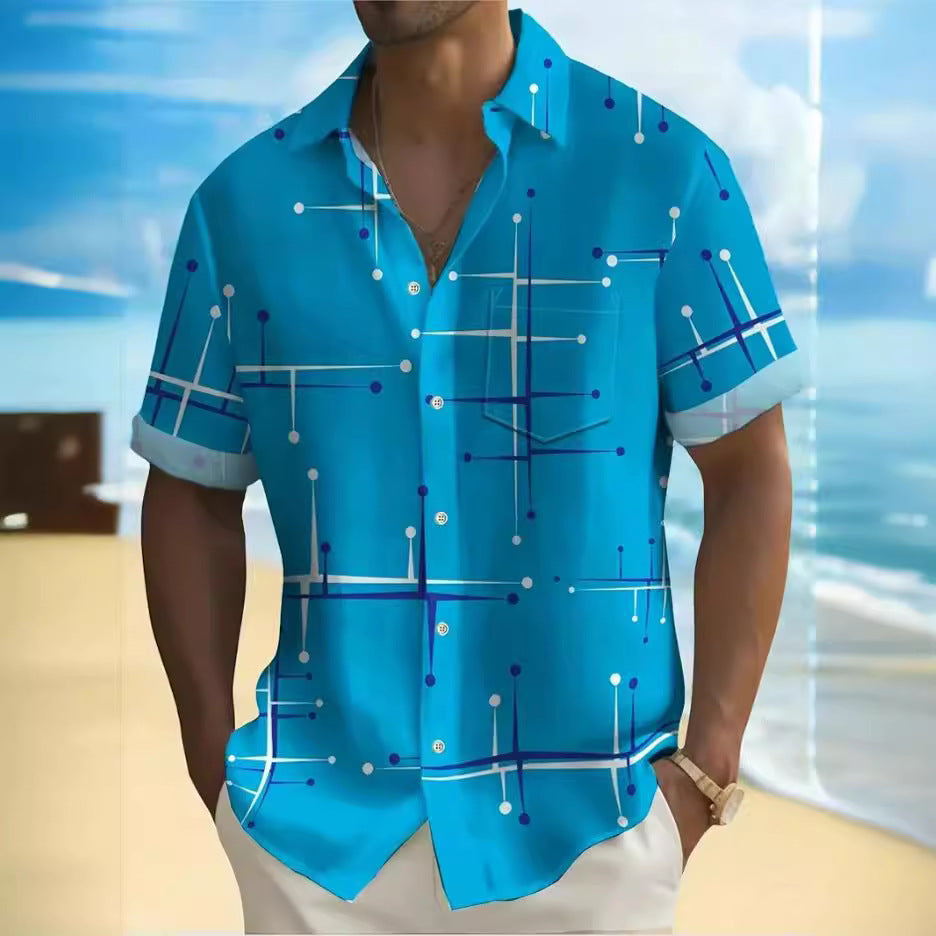 Fashion Printed Shirt Men&