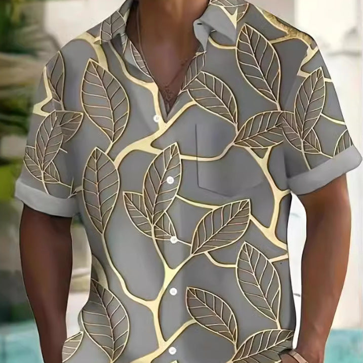 Fashion Printed Shirt Men&
