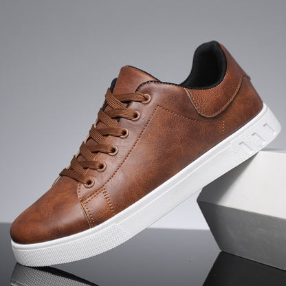 Lace-up Flat Shoes Men&