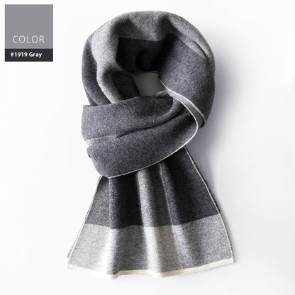 Wool Scarf Men&