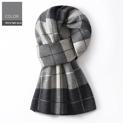 Wool Scarf Men&
