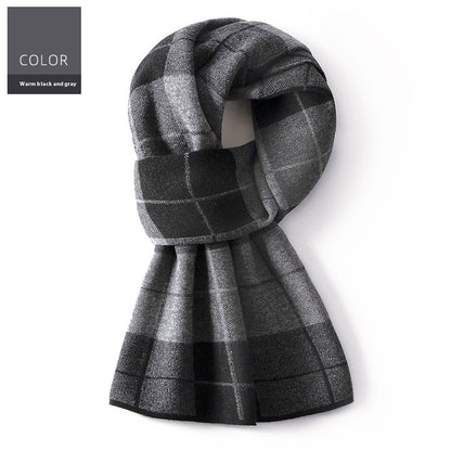 Wool Scarf Men&