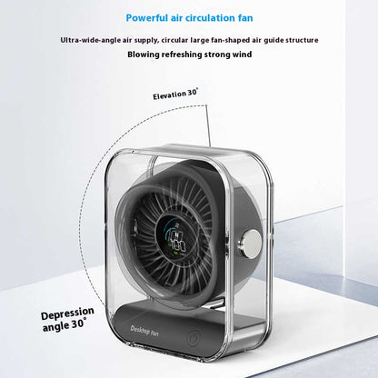 Household Long Endurance Portable Refrigeration Desktop Fan